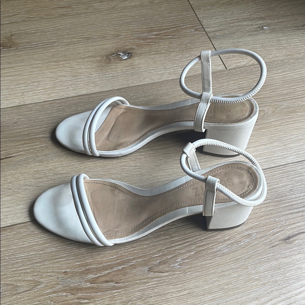 Elegant White/Cream Women's Sandals